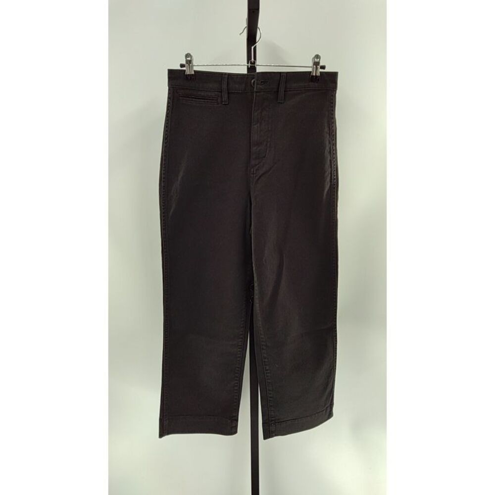 Quince Black Straight Leg Pants